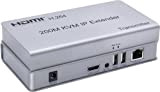 Swallows Extendeur IP KVM HDMI 200M, sur IP RJ45 Ethernet CAT6 6A émetteur récepteur 1 TX à 20 RX et ...