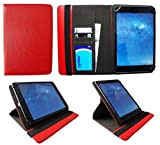 Sweet Tech Acer Iconia Tab 10 A3-A40 10.1" Tablette Rouge Universel 360° Rotation Étui Coque Housse (9-10 Pouces) de