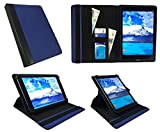 Sweet Tech Alcatel One Touch Pop 10 / OneTouch Pixi 3 10" Tablet Blue with Black Trim Universal 360 Degree ...
