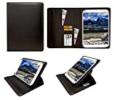 Sweet Tech ASUS ZenPad 3S 10 Z500M 9.7 inch Tablet Carbon Black Universal 360 Degree Rotating PU Leather Wallet Case ...