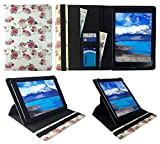 Sweet Tech ASUS ZenPad 3S 10 Z500M 9.7 inch Tablet Floral Rose Garden Universal 360 Degree Rotating PU Leather Wallet ...