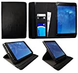 Sweet Tech MPMan MPW100 Windows Tablet 10.1 inch Black Universal 360 Degree Rotating PU Leather Wallet Case Cover Folio (9-10 ...