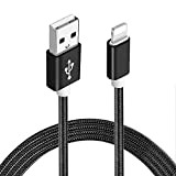 Sweet Tech Noir Câble Micro USB 1.5m Charge Rapide Nylon Tressé en Fibre Connecteur Ultra Résistant en Aluminium pour Wiko ...