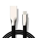 Sweet Tech USB Type-C Câble à USB 2.0 (3.3ft) Noir Câble de Charge Fort en Alliage 3D pour LeEco Le ...
