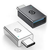 Syncwire Adaptateur USB C vers USB 2-Pack,Adaptateur USB Type C Male vers USB A Femelle,Adaptateur USB-C vers USB 3.0,Adaptateur Thunderbolt ...