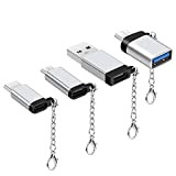 SZBHSKJ Adaptateur USB C vers USB 3.0 [4 pcs] Adaptateur USB C vers Micro USB Type C Adaptateur OTG USB ...