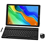 Tablette 10 Pouces Android 10.0 4G LTE-YUMKEM Tablettes, 4 Go de RAM, 64 Go de ROM, Double SIM, WiFi, Double ...