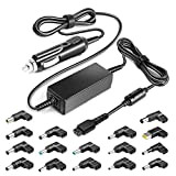 TAIFU Chargeur Universel DC 12-24V pour HP Dell Lenovo Acer Chromebook ASUS Samsung Sony Medion Chargeur de Voiture 90W 18V ...