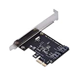 Tangxi Carte contrôleur SATA 3.0 2 Ports PCIe, PCI Express vers SATA III 6 Gbps avec Supports Fixes, Plug and ...