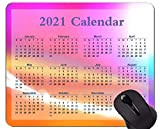 Tapis de souris personnalisé en forme de calendrier 2021