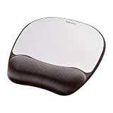 Tapis de souris/repose-poignet ergo mouss' Aluminium - support ergonomique - Noir