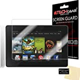 TECHGEAR [3 Pack] Protection d'Écran pour Kindle Fire HD 7, Film de Protection Écran Ultra Clair avec Chiffon et Carte ...