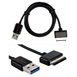 TECHGEAR Câble USB Chargeur/Transfert de Données Synchronisation pour ASUS Eee Pad TF101 TF201, Slider SL101, Transformer Pad TF300 TF300T, Transformer ...