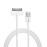 TECHGEAR Extra Long 3 Mètres Câble USB Chargeur/Transfert de Données pour Apple iPad, iPad 2 & iPad 3 (Blanc)