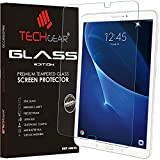 TECHGEAR Galaxy Tab A 10.1 Pouces VERRE, Protecteur d'Écran Original en Verre Trempé Compatible pour Samsung Galaxy Tab A 10.1 ...