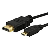 TECHGEAR® Premium 1.5 m Micro câble HDMI vers HDMI pour BlackBerry PlayBook et Motorola Xoom Tablette