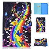 Tedtik Coque Samsung Galaxy Tab S6 Lite 10,4 Pouces Ultra Slim Folio Stand Cover avec Angles Multi-visionnage pour Galaxy Tab ...