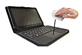 Theoutlettablet Étui avec clavier amovible Bluetooth avec Touchpad (souris) pour Tablette Archos 101 ter Platinium 10,1" Noir