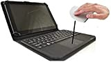 Theoutlettablet Étui avec clavier amovible Bluetooth avec Touchpad (souris) pour Tablette Archos 97B Platinium 9,7" Noir