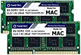Timetec 16 Go KIT(2x8 Go) Compatible avec Apple DDR3 1333 MHz PC3-10600 CL9 pour Mac Book Pro (début/Fin 2011), iMac ...