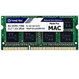 Timetec 8 Go Compatible pour Apple DDR3 1067 MHz/1066 MHz PC3-8500 pour Mac Book (mi 2010 13''), Mac Book Pro(mi ...
