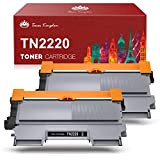 Toner Kingdom TN2220 Cartouche de Toner Compatible pour Brother TN-2220 TN-2210 pour DCP-7055 MFC-7360N MFC-7460DN HL-2240 HL-2250DN HL-2130 DCP-7060D DCP-7070DW ...