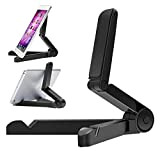 Topways® Multi-Angle Réglable Noir Universel Portable Pliant Table Stand En Plastique Stand Stand pour iPad Mini Air, Samsung Galaxy Tab ...