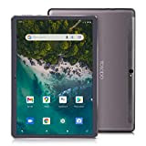 TOSCIDO Tablette Tactile 10 Pouces 5G WiFi Octa Core 2GHz Android Tab,4G LTE Dual SIM,4GB RAM,64GB et Extensible 128GB SD,GPS,Bluetooth,6000mAh-Gray