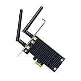 TP-Link Carte WiFi Archer T6E, PC PCI Express (PCIe) AC 1300 Mbps, 867 Mbps sur 5 GHz et 400 Mbps ...