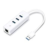 TP-Link Hub USB 3.0 Ethernet UE330, Adaptateur USB Ethernet Gigabit avec 3 ports USB 3.0, compatible avec Windows, Mac OS ...