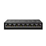 TP-Link LS1008G Switch Ethernet Gigabit 8 Ports 10/100/1000 Mbps (Vitesse Jusqu'à 2000Mbps) - idéal pour Étendre le réseau Cblé pour ...
