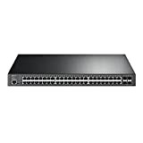 TP-Link Omada TL-SG3452P Switch PoE administrable 52 ports Gigabit L2+ avec 48 ports PoE+, alimentation totale de 384W