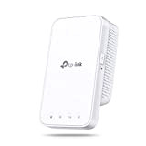 TP-Link Répéteur WiFi RE300 Amplificateur WiFi AC1200, WiFi Extender jusqu'à 120㎡, répéteur wifi puissant compatible avec toutes les box internet