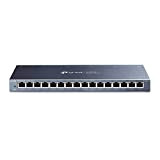 TP-Link SG116 Switch Ethernet Gigabit 16 ports RJ45 metallique 10/100/1000 Mbps - Garantie à vie - idéal pour étendre le ...