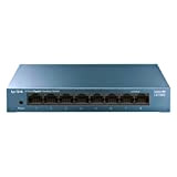 TP-Link Switch Gigabit 8 ports RJ45 (LS108G) Métal 10/100/1000 Mbps, Switch Ethernet idéal pour étendre le réseau câblé pour les ...