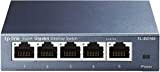 TP-Link TL-SG105 Switch Ethernet Gigabit 5 ports RJ45 metallique 10/100/1000 Mbps, IGMP Snooping, switch RJ45 idéal pour étendre le réseau ...