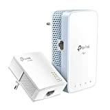 TP-Link TL-WPA1000 Kit Powerline WiFi, PLC, AV1000 Mbps, 750 Mbits/s, Double Bande, 1 Port Gigabit, Plug and Play, HomePlug AV2 ...