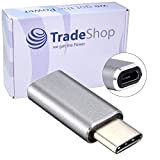 Trade-Shop Adaptateur Micro USB vers USB Type C 3.1 2A Charge Rapide Transfert de données pour Meizu 6 Pro 6S ...