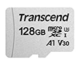 Transcend - 128Go - SDXC/SDHC 300S Carte microSD 128 Go sans adaptateur SD - TS128GUSD300S