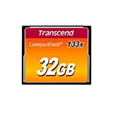 Transcend 32 Go Carte Mémoire CompactFlash (CF) UDMA 4 133x TS32GCF133
