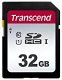 Transcend 32Go SDXC 300S Carte Mémoire UHS- I, C10, U3, V30, 4K, Full HD - TS32GSDC300S