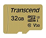 Transcend - 32Go - SDXC/SDHC 500S Carte microSD 32 Go avec adaptateur SD - TS32GUSD500S