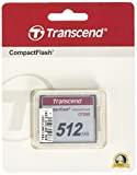 Transcend 512 Mo Carte mémoire CompactFlash (CF) 200x TS512MCF200I