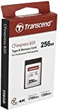 Transcend Carte Mémoire 256Go CFexpress 820 Type-B - TS5256GCFE820