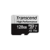 Transcend Carte microSD - 128 Go - Pour les consoles de jeux portables - TS128GUSD330S