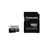 Transcend Carte microSD - 64 Go - Pour les consoles de jeux portables - TS64GUSD330S