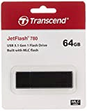 Transcend TS64GJF780 JetFlash 780 Clé USB 3.1 Gen 1 64 Go Noir Argenté