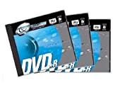 Traxdata Pack de 3 DVD+R 16x Jewel Case