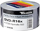 Traxdata Ritek Full Face DVD-R imprimable blanc 16x