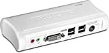 TRENDnet - Kit de Switch KVM USB DVI à 2 Ports avec Audio, TK-204UK